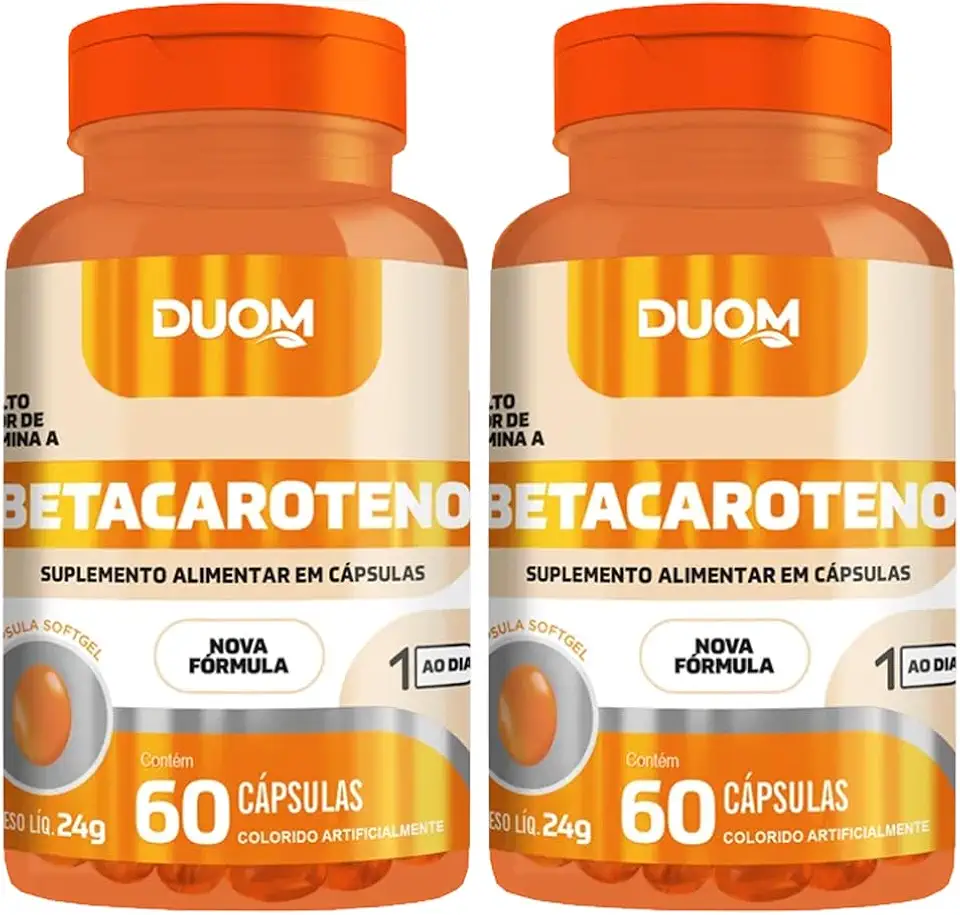 Kit 2 Und Betacaroteno 60Cps 250mg Duom