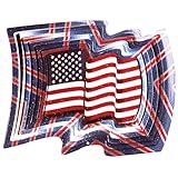 Iron Stop Designer American Flag Wind Spinner