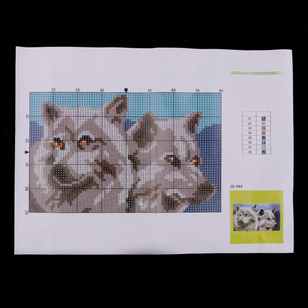 Kit per tappeto da 50,8 x 30,5 cm con punto fermo a punto smirne, tappeto da pavimento con uncinetto in legno, kit fai da te, per bambini e adulti