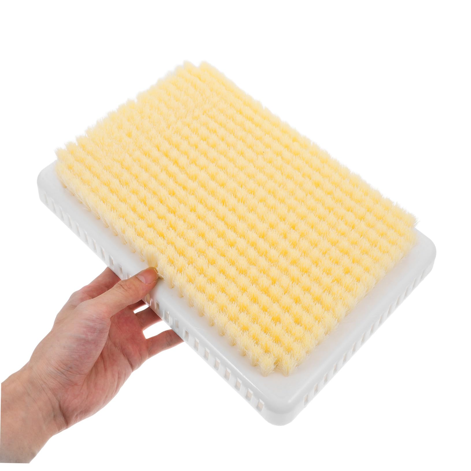 MAGICLULU 2 Stück Wandmontierter Rückenschrubber mit Massagefunktion Peelingbürste mit Weichen Borsten für Dusche und Spa Selbstreinigend Langlebig für Ganze Körperpflege