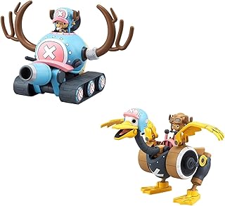 BANDAI SPIRITS(バンダイスピリッツ) ONE PIECE チョッパーロボ1号&2号(チョッパータンク&チョッパーウイング) 色分け済みプラモデル