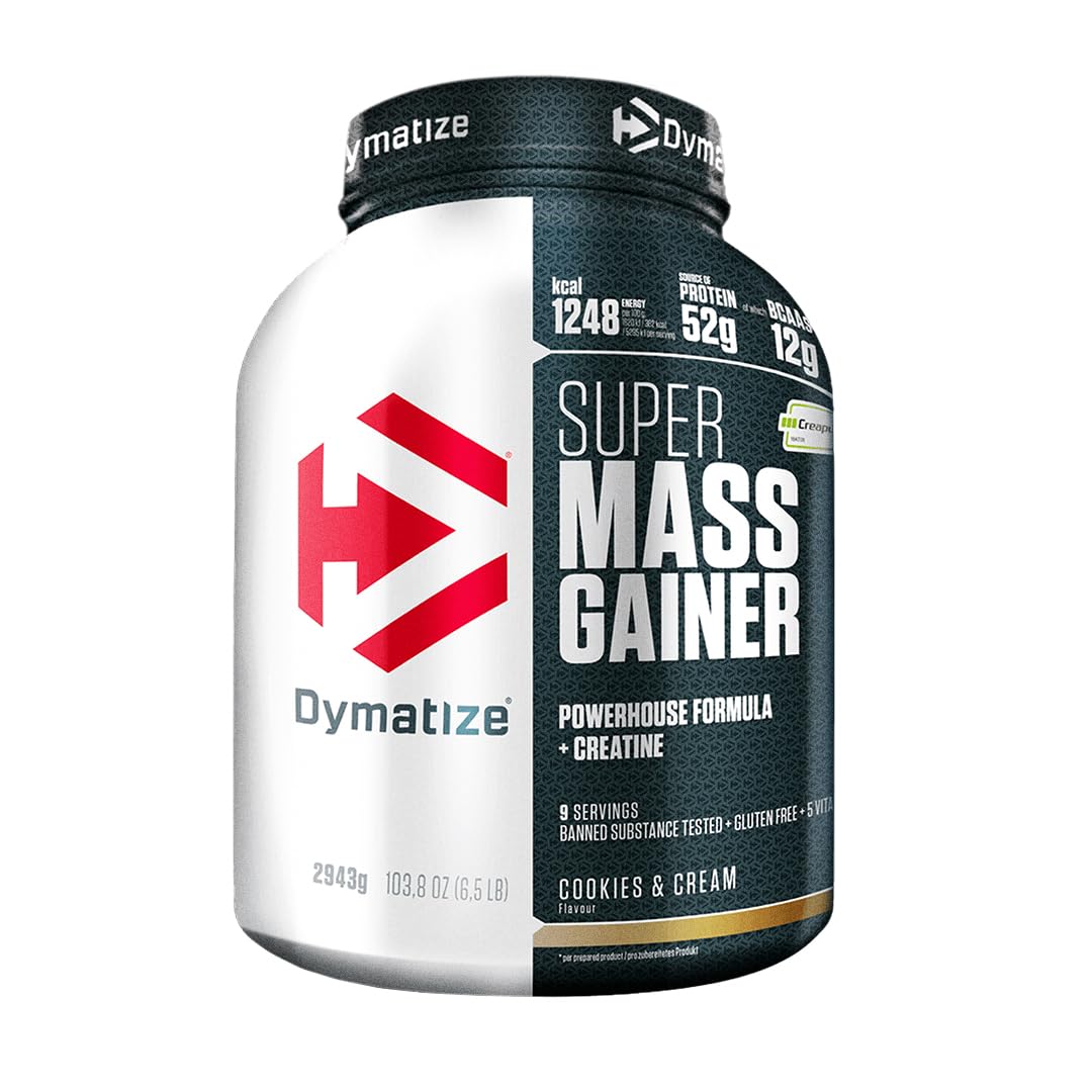 Dymatize Super Mass Gainer Cookies & Cream – 2943 g