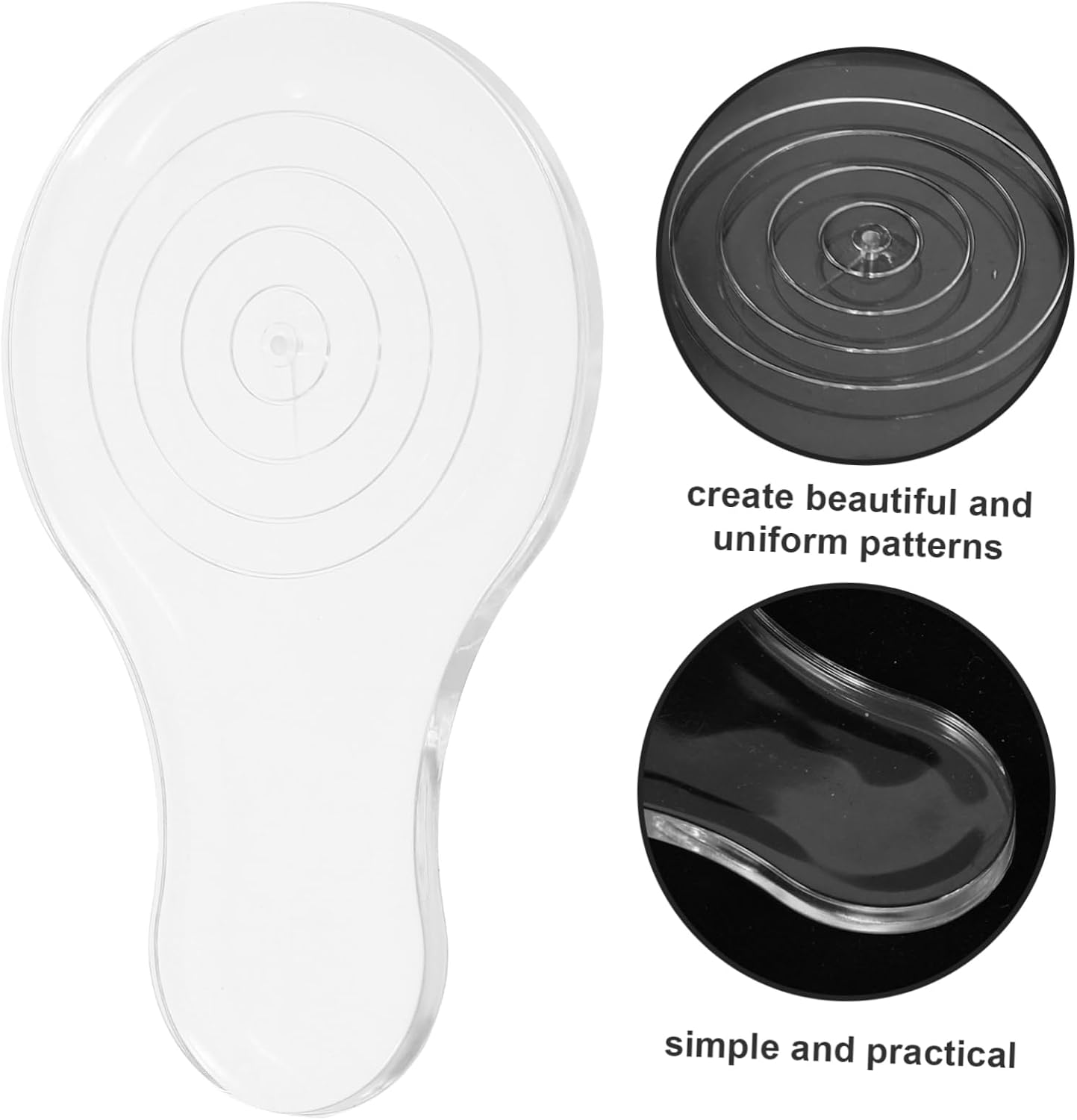 Hohopeti 4pcs Paper Rolling Craft Tool Reusable Curling Tool for Quilling for Art Card for Beginners Professionals