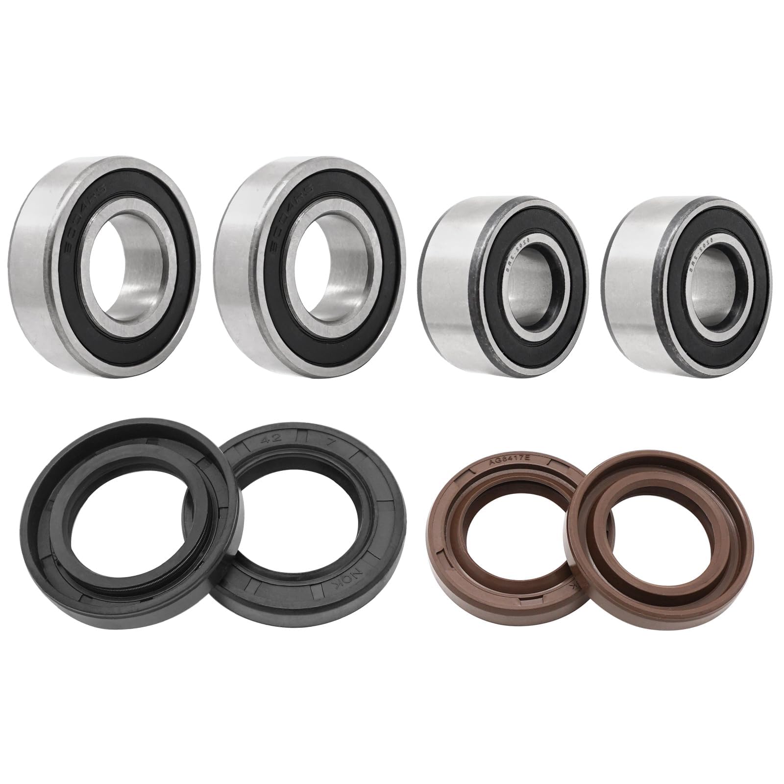 Cuscinetti e paraoli mozzo ruota anteriore per Suzuki LTR 450 LTZ 250 LT 230 LT 250 LT 500 QuadRacer 250 450 500 QuadSport 230 250 400 QuadRunner 230