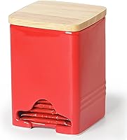 Vista 7 de Bolsa de té de cerámica organizador organizador Caddy Holder con tapa (negro)