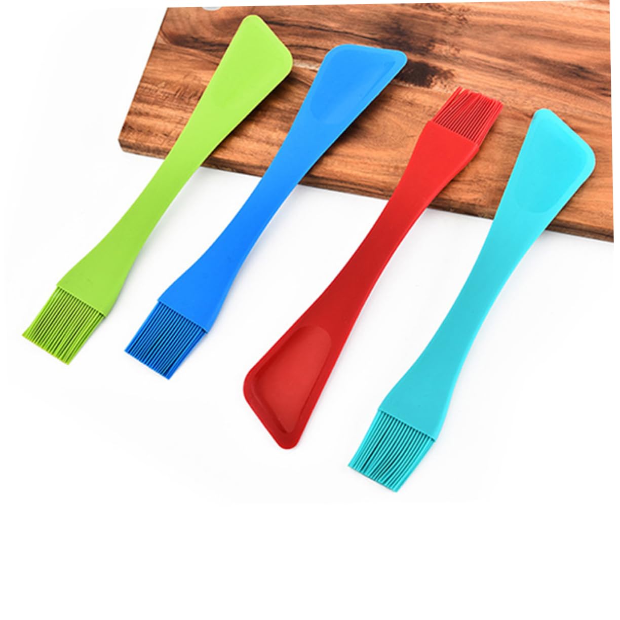 Frabakas Plastic Basting Brushes BBQ Oil Brush Food Brush for Spreading Oil Butter Sauce Pastry Grill Barbecue Baking Cooking BPA Free Heat Resistant Kitchen Gadgets 2Pcs (6 Inch)