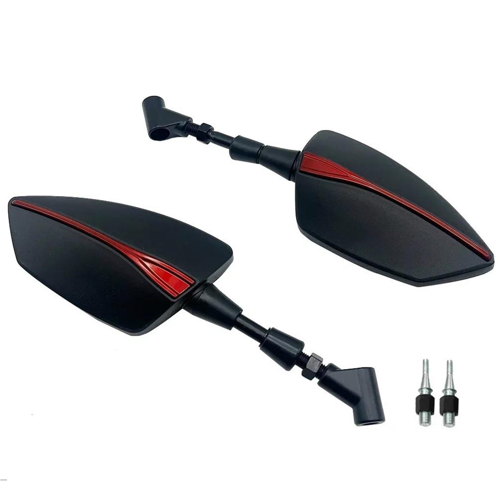 Espejo retrovisor de motocicleta SH300 con acabado resistente y óptica premium