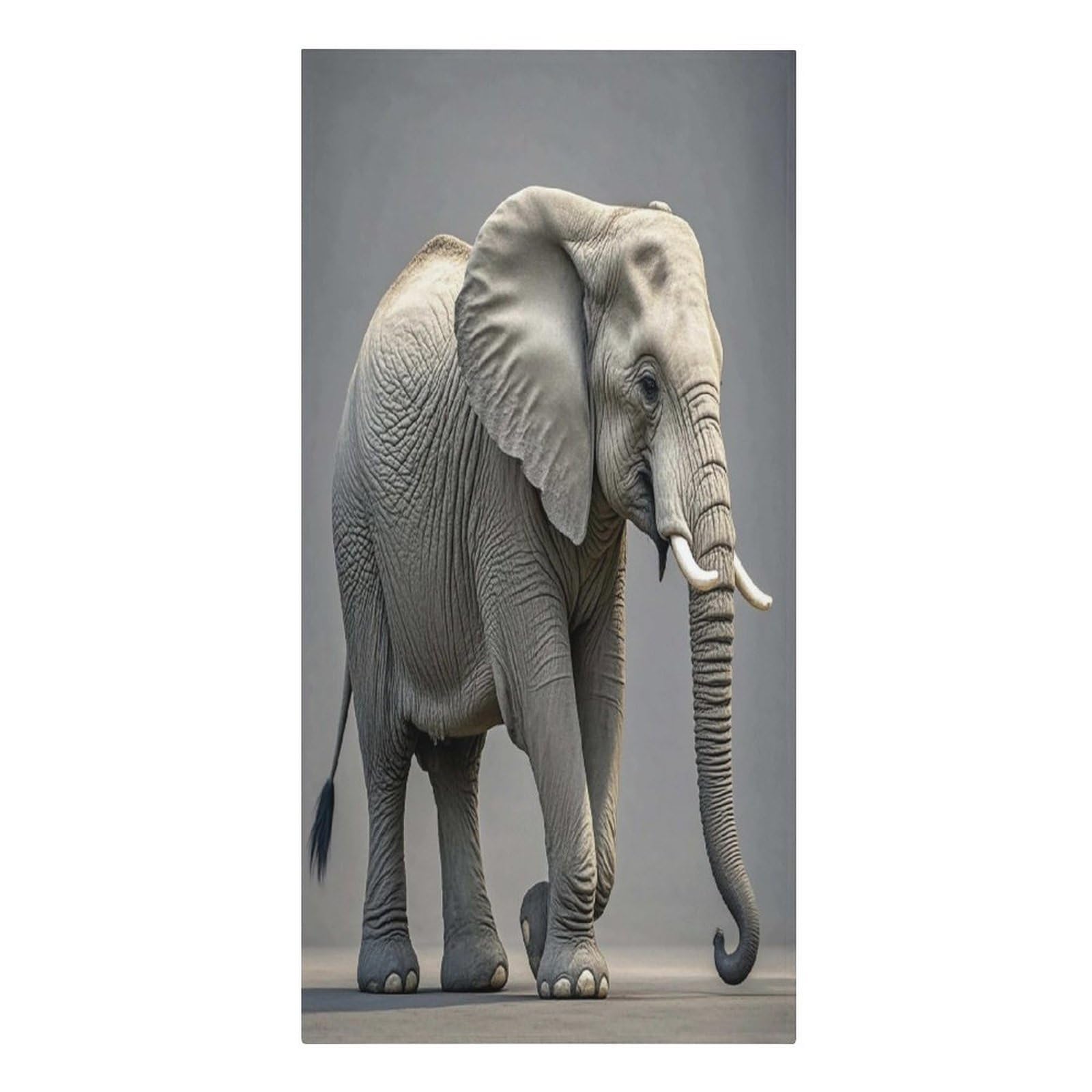 FekiLoot Elephant Towels Lightweight Thin Beach Towel Classic Soft Large Pool Towel Highly Absorbent Sand Free Bath Towels Travel Blanket for Vacation Essentials Adult Gift 30" X 61"
