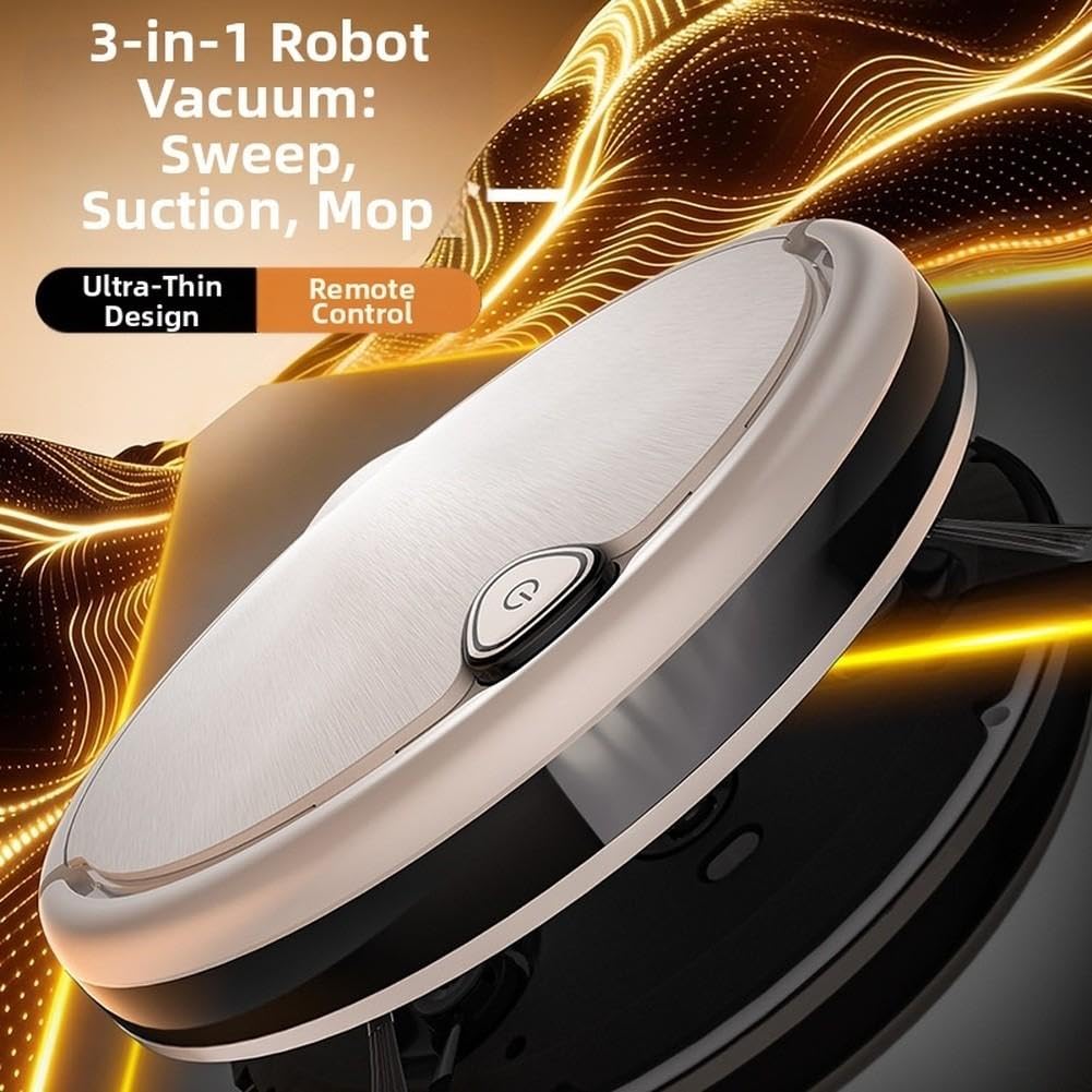 Robot aspirador con mando a distancia, Smart Gyro Navigation Mop para