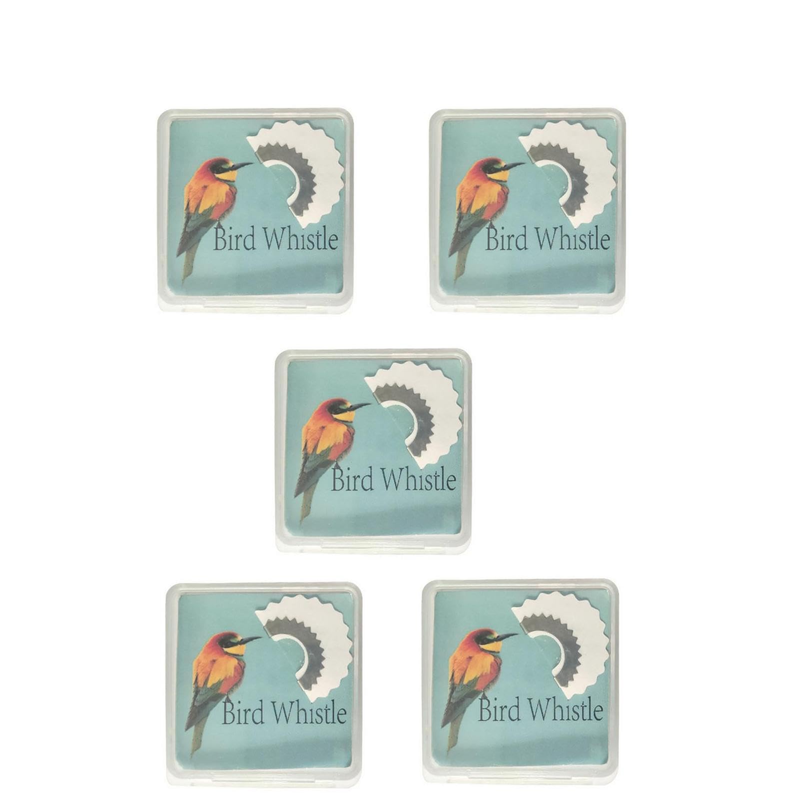 Xijobido 5 Bird Whistle Magi-cal Bird Caller Tongue Whistle | Wacky Whistle | 5 Bird Toys | Noisemaker Toys | 5 Bird Call Whistle | Fun Bird Whistle Bird Caller Tongue Whistle Warbler