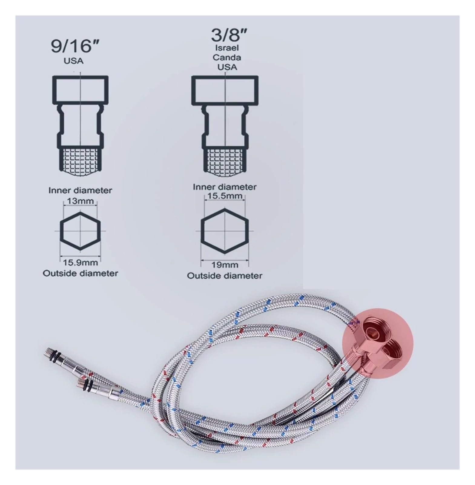Luksusowe baterie łazienkowe Wysoka bateria umywalkowa Wysoka bateria umywalkowa Kran z ciepłą i zimną wodą Mosiądz Chrom(Chrome Faucet)