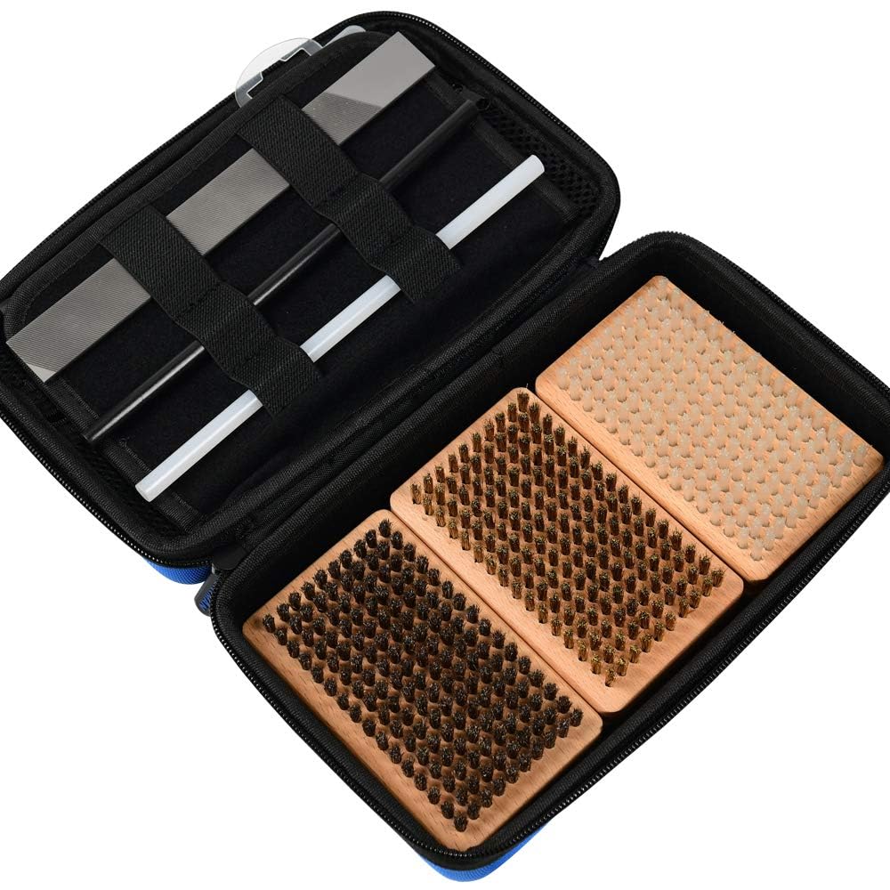 Amazon.co.jp: XCMAN スキー スノーボードワクシングkit - 馬毛ブラシ