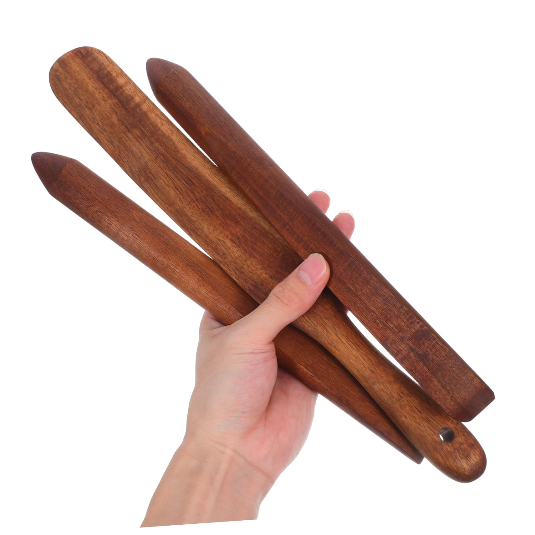 3piezas Remover de Madera de Acacia Herramienta para Remover Pan para Repostería y Cocina para Mezclar Pan de Masa Madre y Otros Alimentos