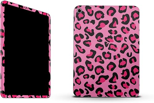 MightySkins Skin - Kit de envoltura completa compatible con Apple iPad de 10.9 pulgadas, 10 generación (2022), leopardo rosa, funda protectora,