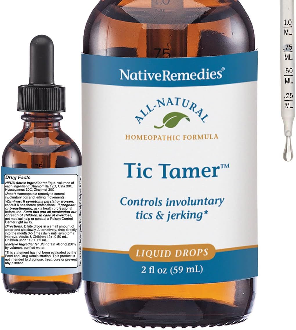 Native Remedies Tic Tamer, 2 fl oz Bottle