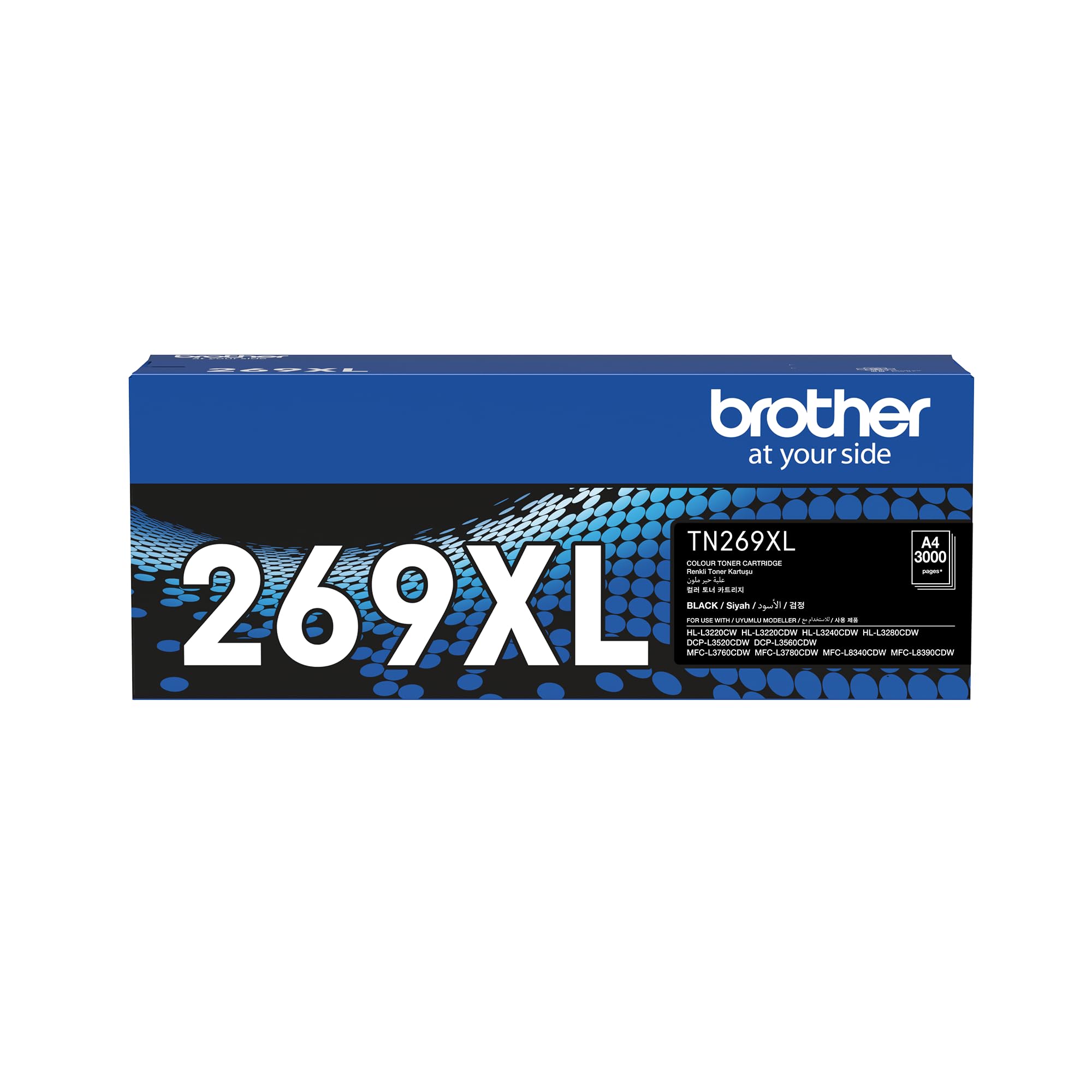 Brother Toner TN-269XLBK (Black Colour) Has 3000 Pages Yield Compatible with HL-L3220CDW HL-L3280CDW DCP-L3560CDW MFC-L3760CDW-image-47