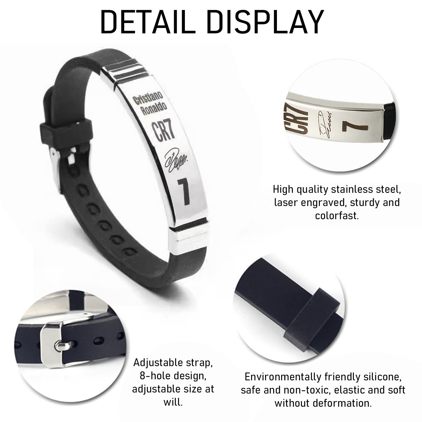 4 Piezas Juego de Cadena con Collar y Pulsera de Fútbol para Niños, Futbol Pulsera de Regalos, pulsera de fútbol para niños, Regalo para Aficionados