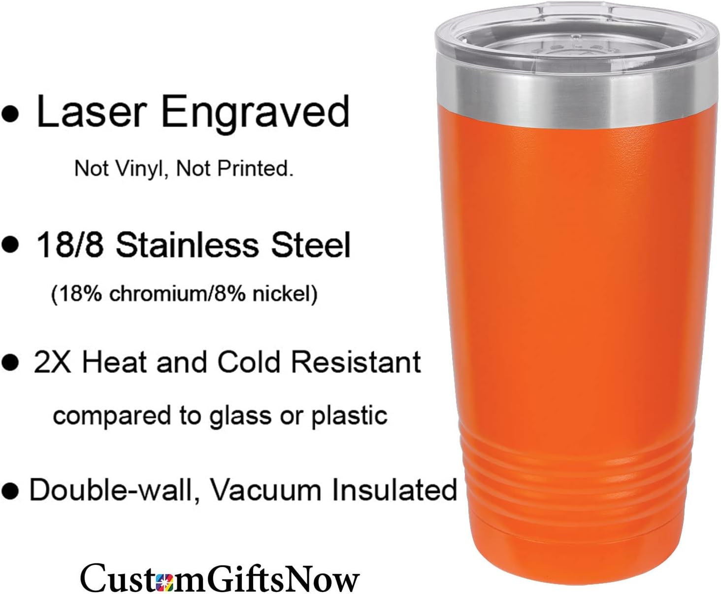 20-Ounce Vacuum Insulated Stainless Steel Tumbler Customized Double-Walled Laser Engraved White Coffee Mug, Basketball Coach, Personalized