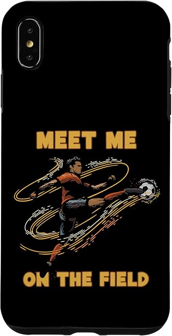 Amazon Iphone Xs Max Meet Me On The Field フットボール プロフェッショナル ゴッドフットボール スマホケース 家電 カメラ オンライン通販