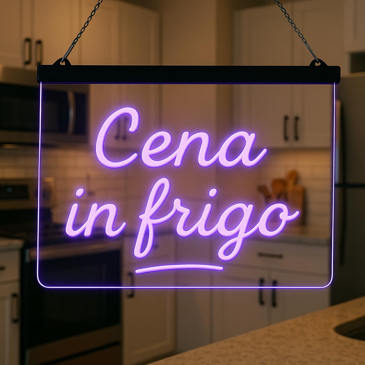 Letrero LED personalizable mesa luminosa luz multicolor para locales bares