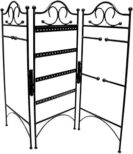 Mango Steam 3-Panel Schmuck Organizer - Für Ohrringe, Armbänder & Halsketten