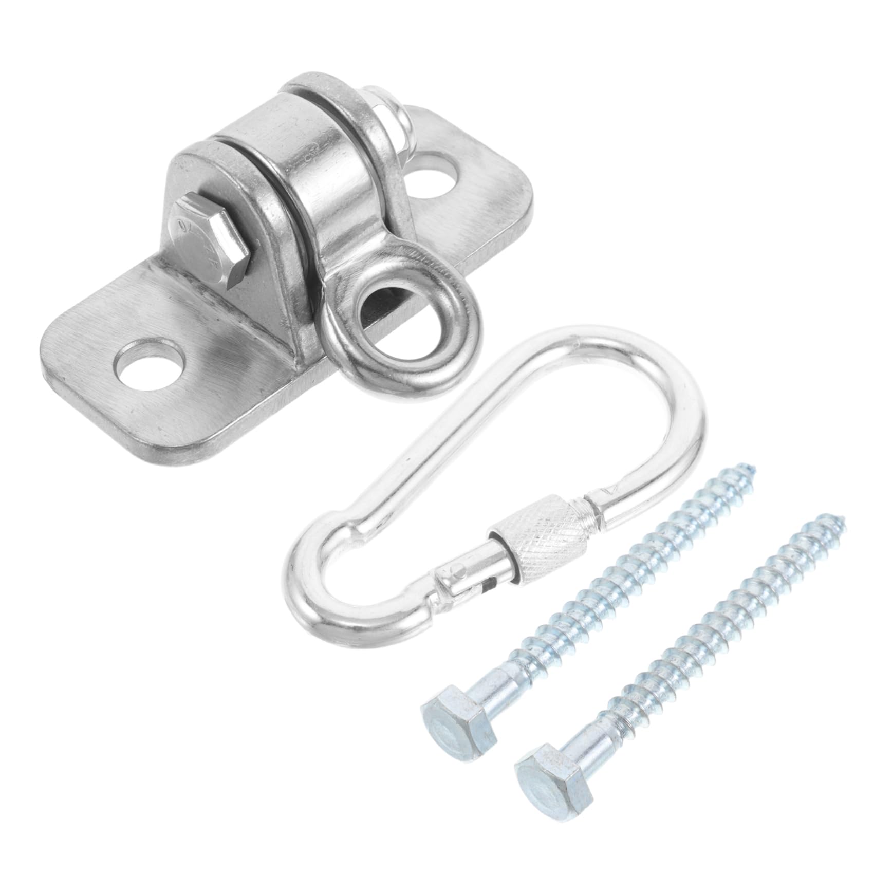 SUPVOX 1Set Ceiling Mount Hooks for Porch Swings Hammocks Boxing Bags Versatile Outdoor Hanging Hardware with Screws for Secure Installation