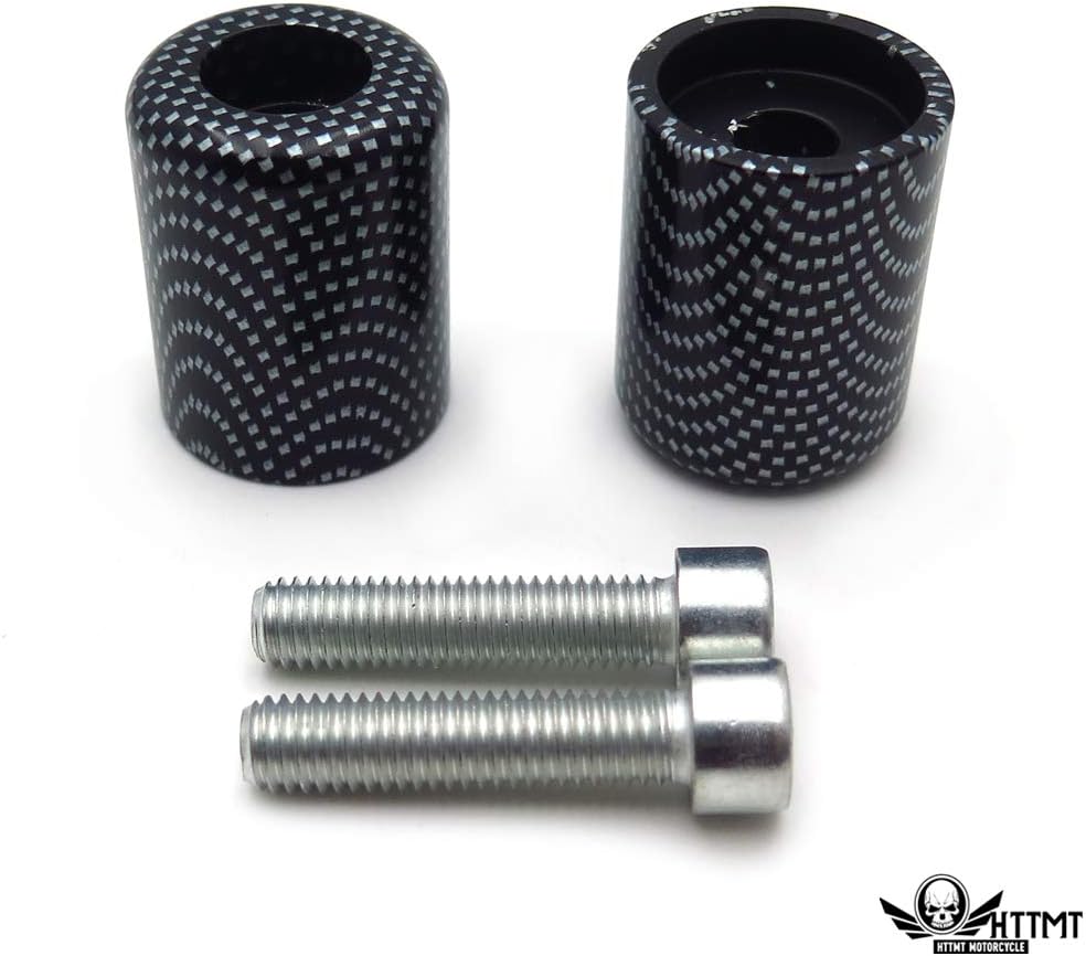 XKMT- Carbon Weight Bar Ends Sliders Compatible With 94-03 ZX9/ZX9R 99-00 ZRX1100