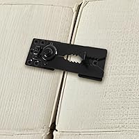 Vista 7 de HOWDIA Conectores seccionales negros con tornillos, conector de sofá resistente para sofás deslizantes, mantiene tu sofá seccional junto, fácil