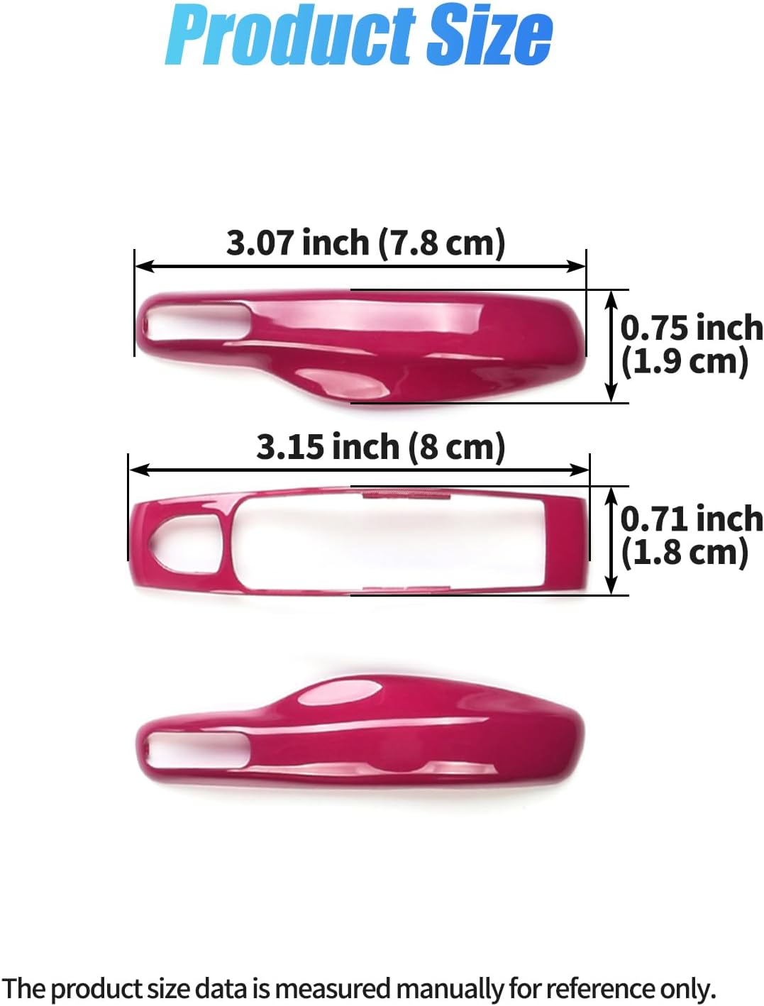 Key Case Key Cover for Porsche Macan Cayenne 718, Car Key Protection Keychain for Porsche Cayman Panamera 911 Boxster (Star Ruby Red) - Image 8