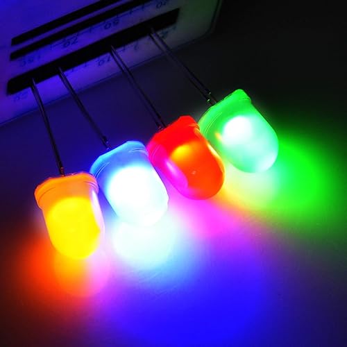 Miniatura 2 de Gikfun - Lámpara LED de diodos emisores de 0.394in, luz difusa F10 redonda LED para Arduino (paquete de 20 unidades) AE1258