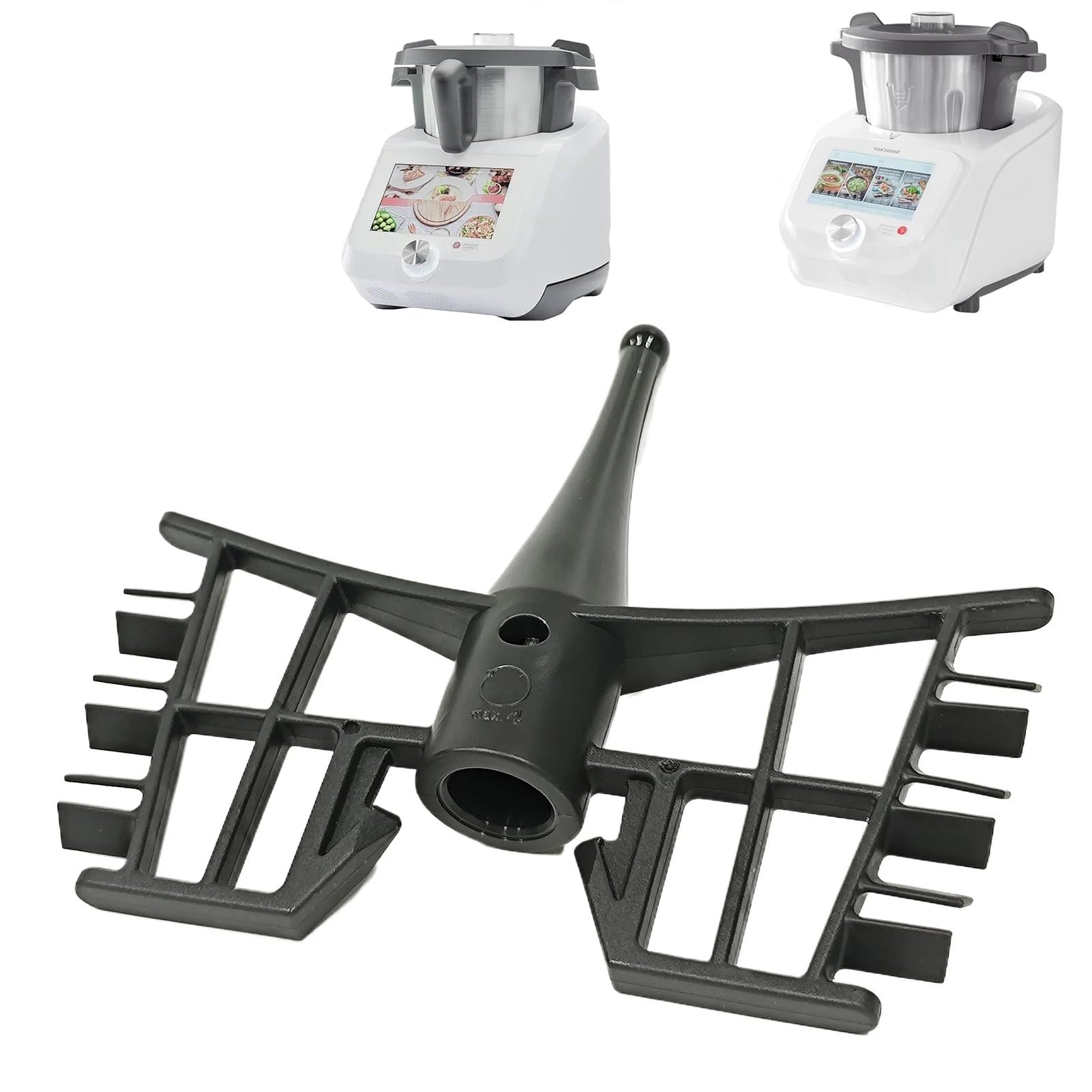 Batidor para Monsieur Cuisine Connect y mezcla inteligente de mariposas para preparar postres cremosos, crema y claras de huevo