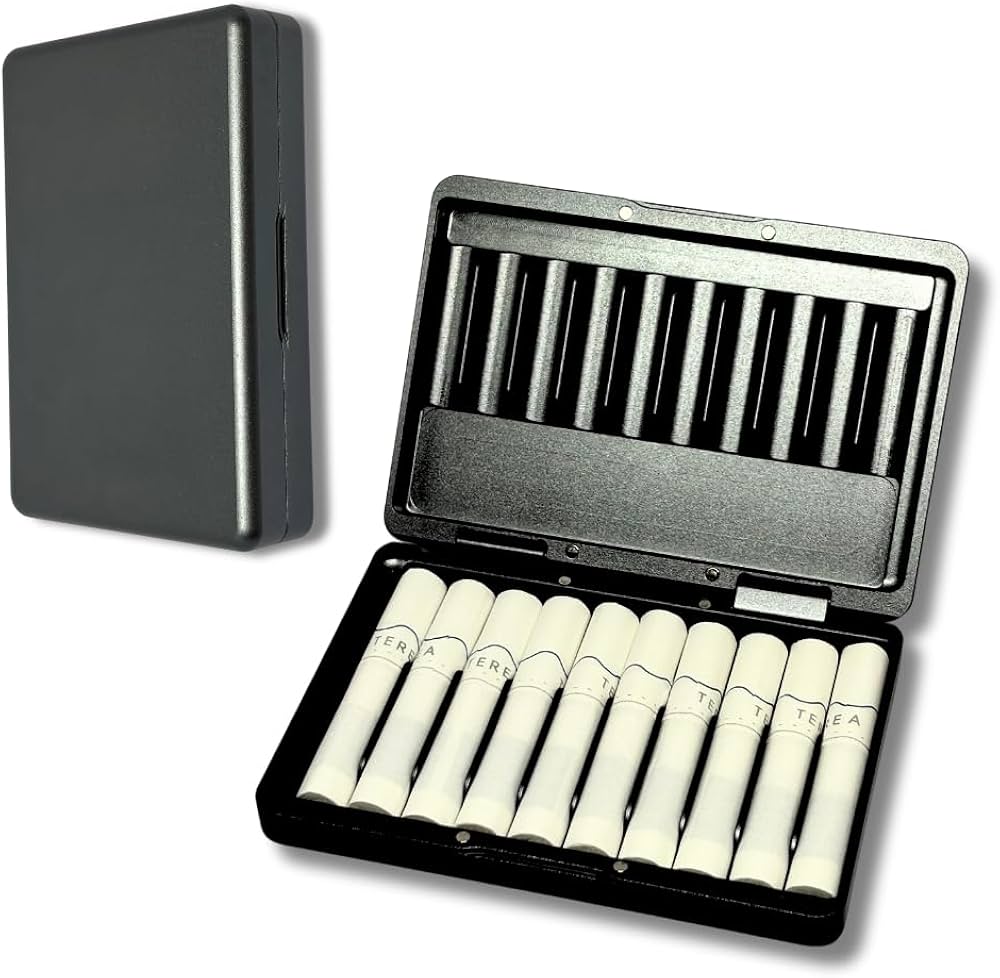 アイコスヒートスティック専用ケース アルミ合金 ブラック アイコス