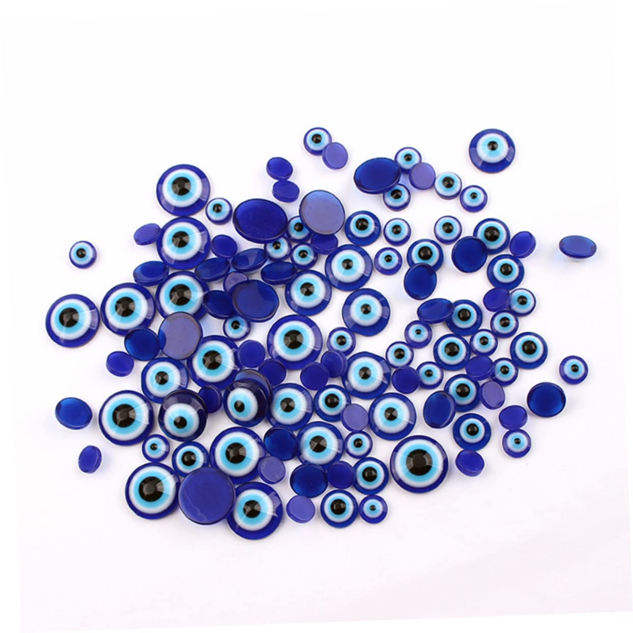 HOODANCOS 800pezzi Charm Blu Piatte Per Accessori Per e Collane e Decorazioni Festive