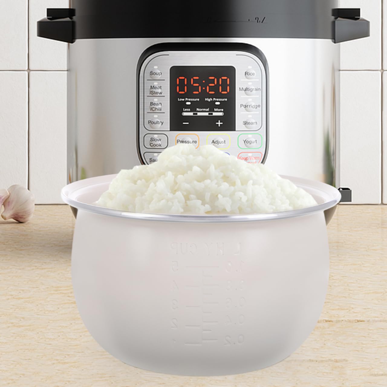 GRIRIW Rice Cooker Liner Ceramic Container 2l Interior Accessories Rice Cooker Insert Inner Pot Rice Maker Interior Pot Cooker Cooking Pot