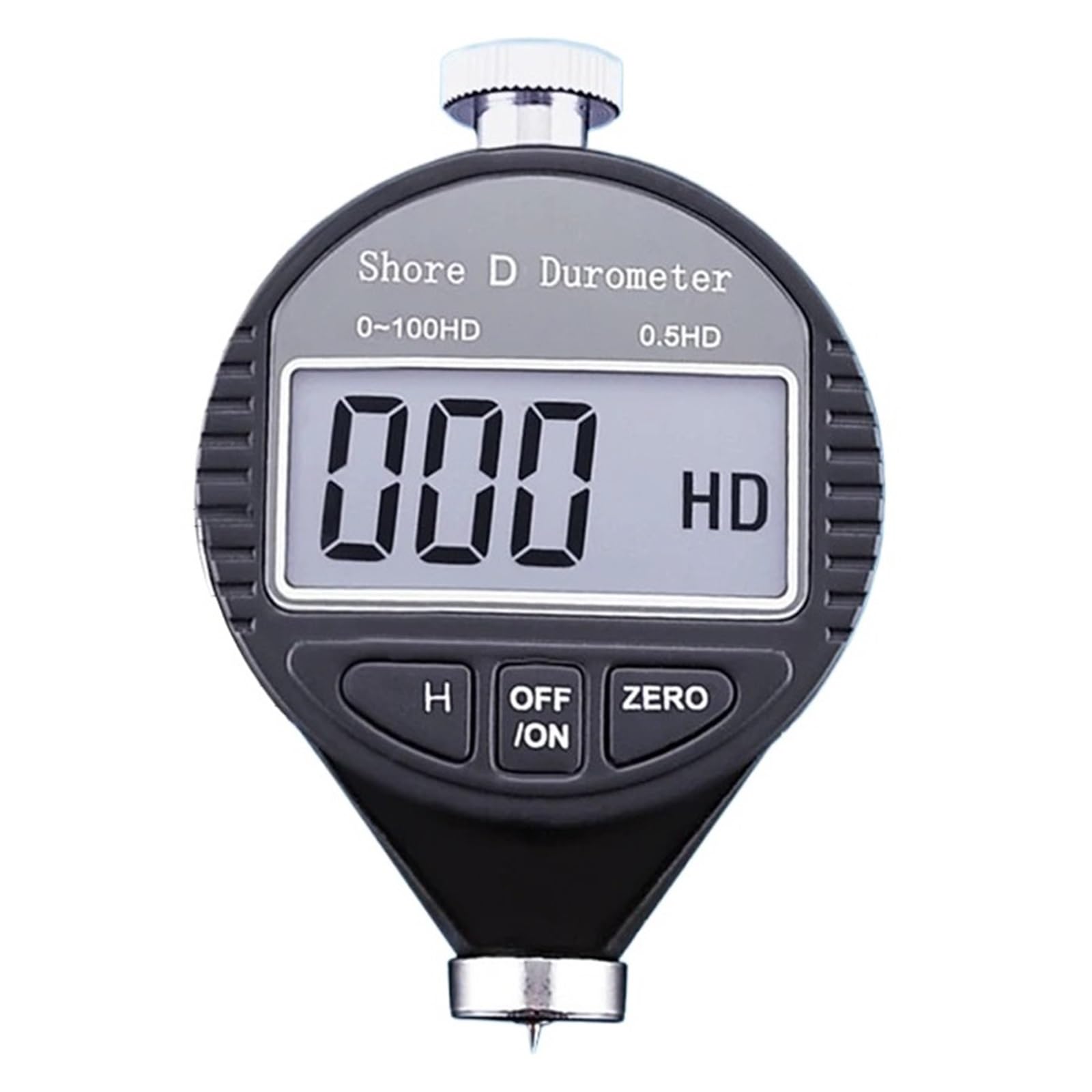 Testeur de dureté Mini Duromètre Numérique Testeur De Dureté Shore A/D Plage 0-100 for Caoutchouc, Plastiques, Cuir, Multi-Graisse, Cire, Etc.(Size:Shore D Durometer)