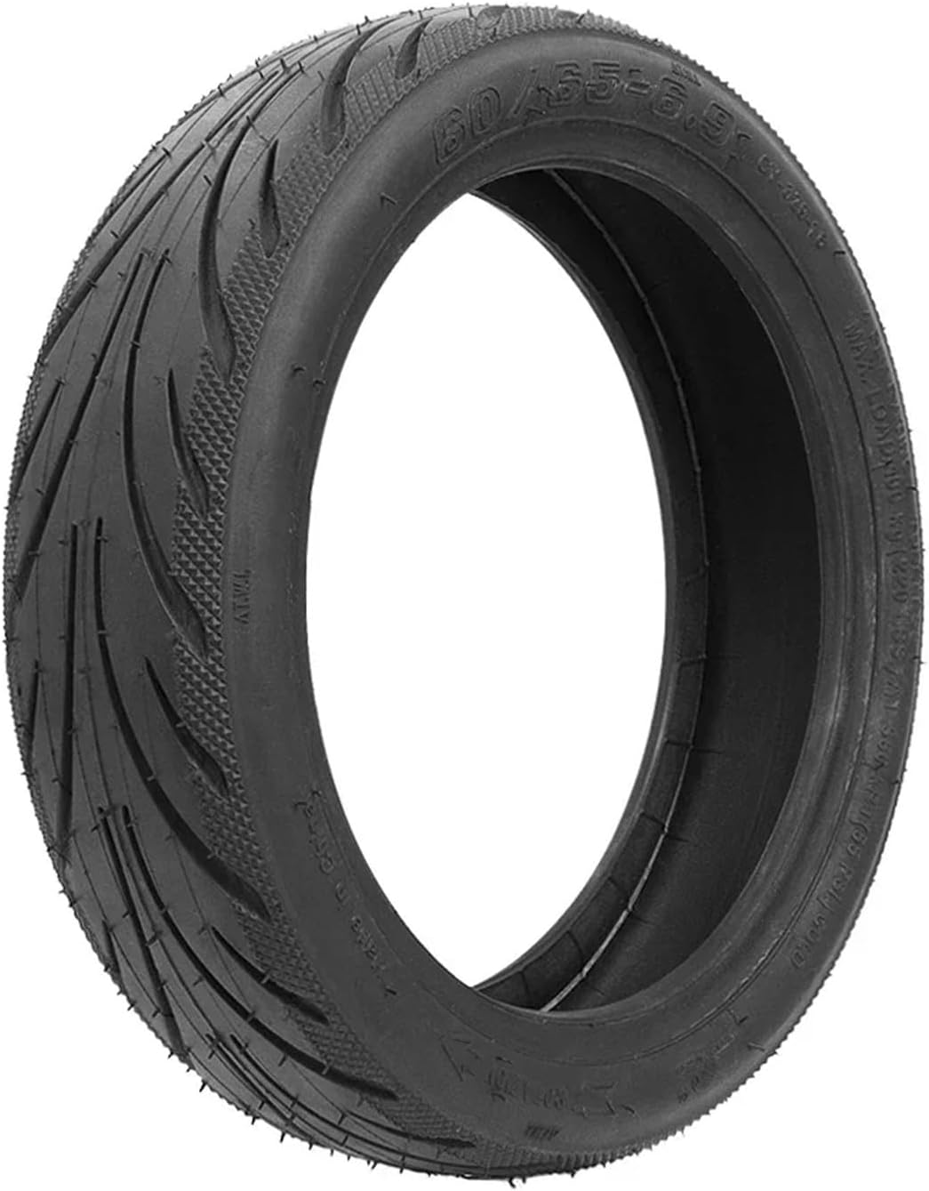 Compatible for Segway Ninebot Max G2/G65-60/65-6.9 10 Inch Wear-Resisting Tubeless Rubber Scooter Tyre Accessories(1pcs)