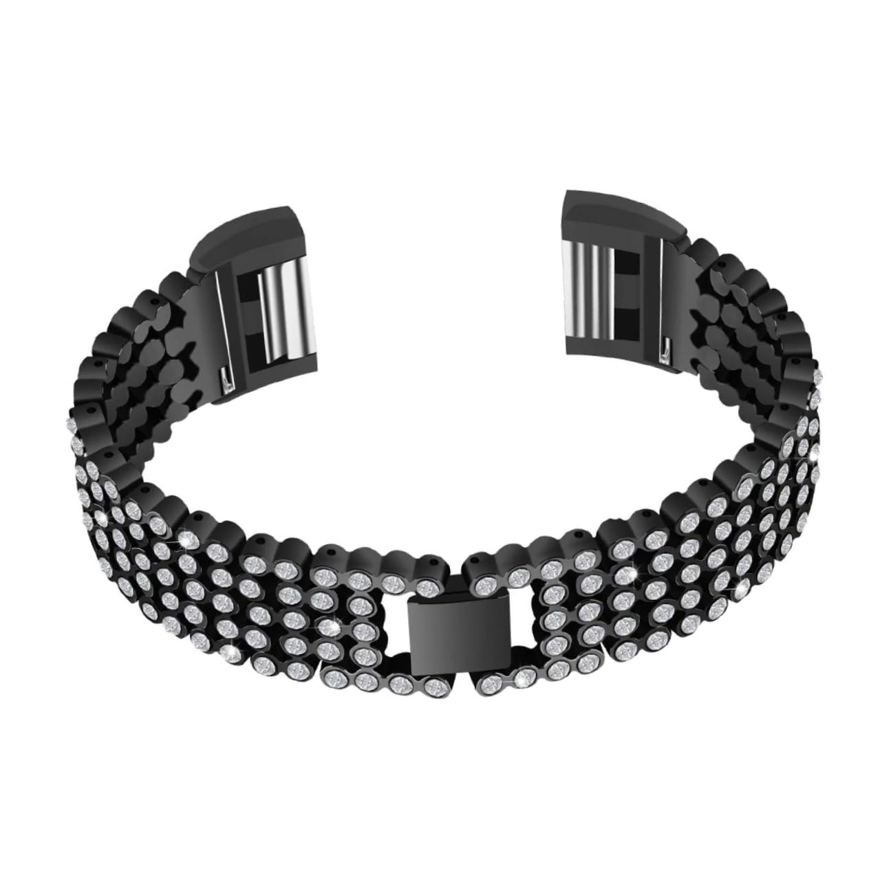 Angoily pulsera ajustable charge 2 pulsera de acero inoxidable bandas metalicas reemplazar correa de reloj