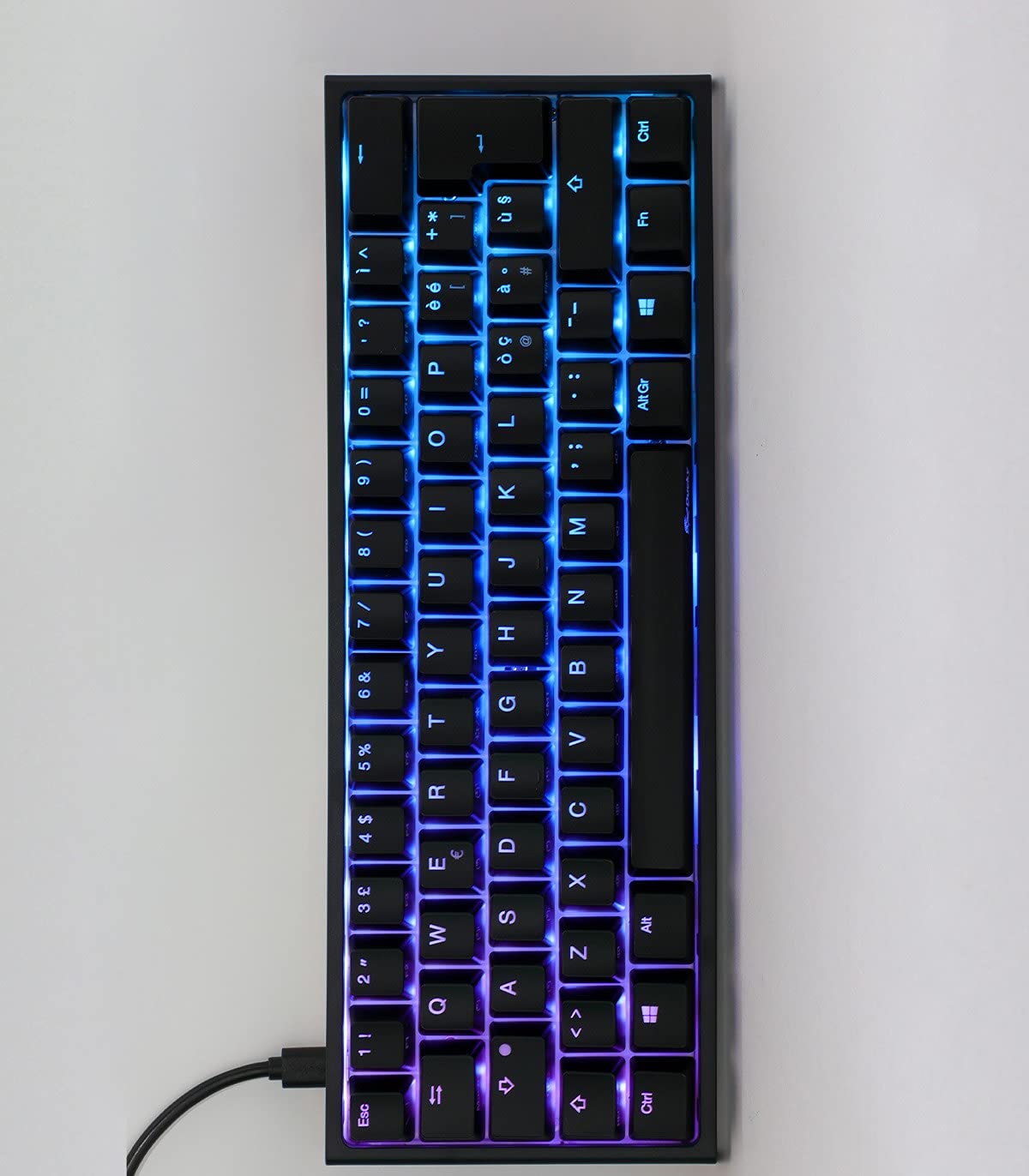 Ducky ONE 2 MINI V2 RGB MECHANICAL GAMING KEYBOARD, CHERRY MX BLACK - ITALY LAYOUT