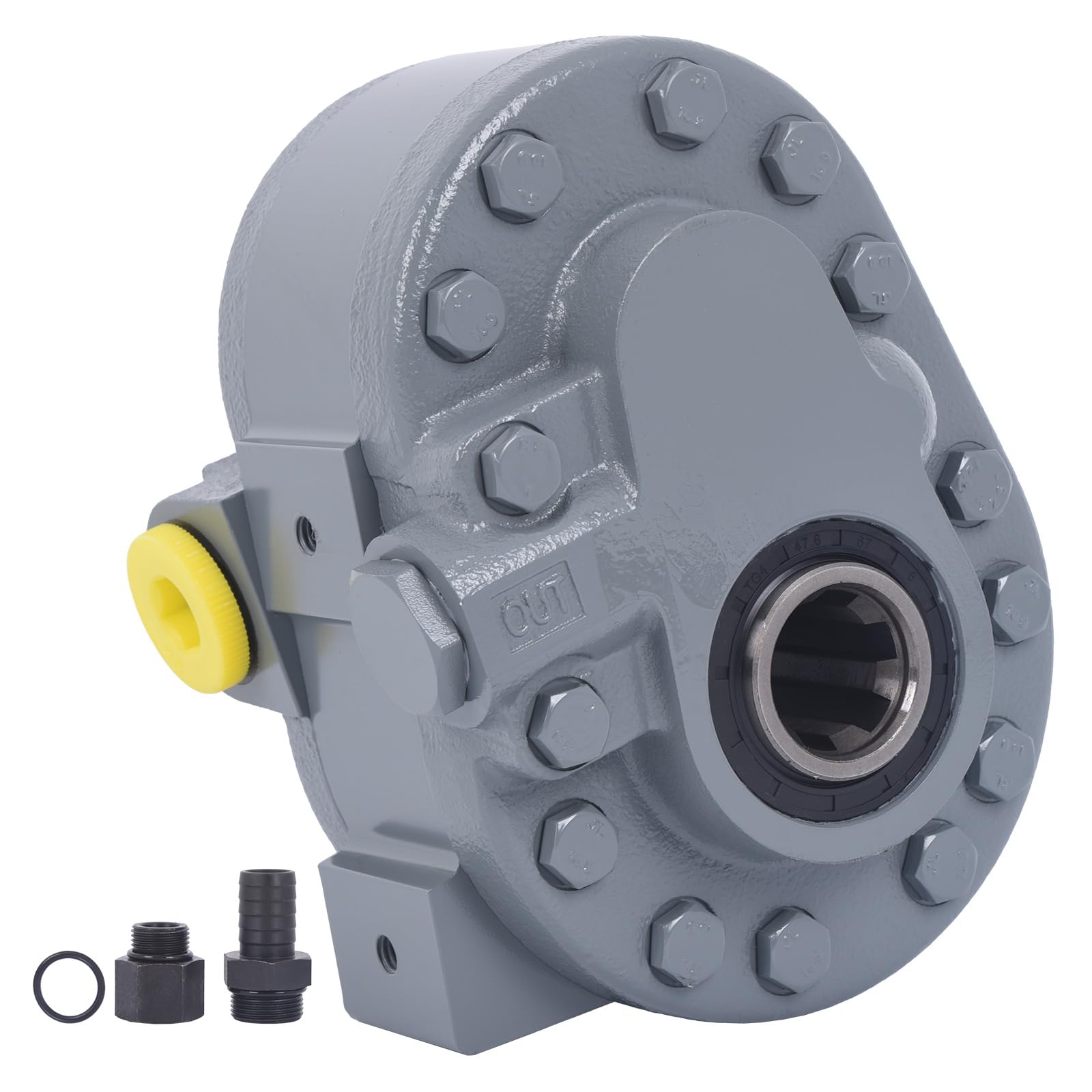 Doppy Hydraulic PTO Pump 16.6 GPM, Hydraulic Motor 540RPM 2500PSI, Hydraulic Power Take Off Pump SAE 16