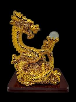 開運招福龍額 開運招福 龍 インテリア 置物 金龍 曙 金色ドラゴン 縁起物 金運上昇