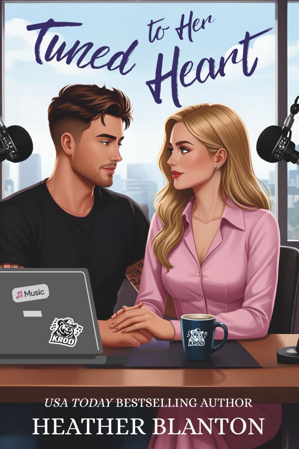 Tuned to Her Heart: A Clean Small Town Romantic Comedy