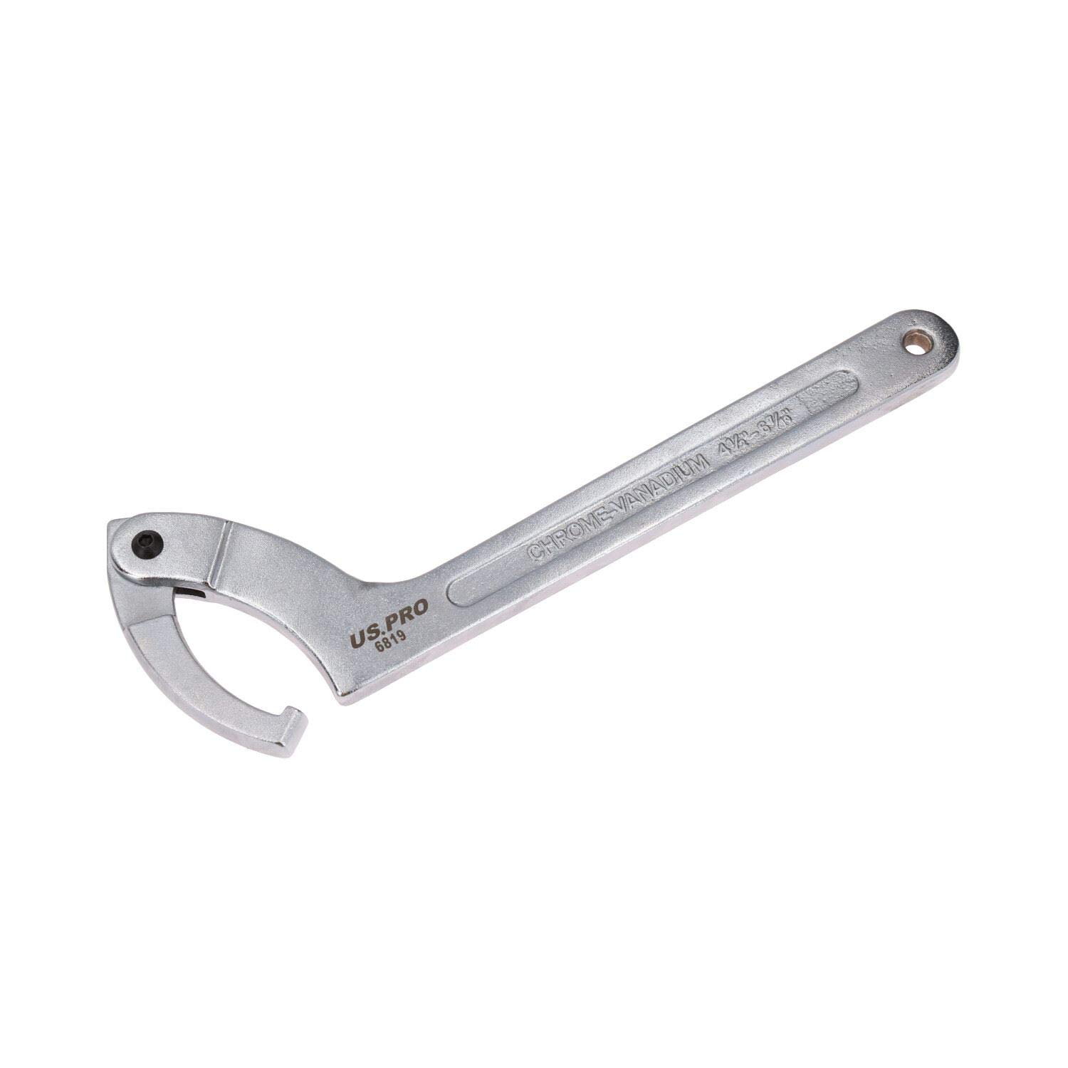 Gancho ajustable Llave C 115 mm - 175 mm para anillos de retención ranurados