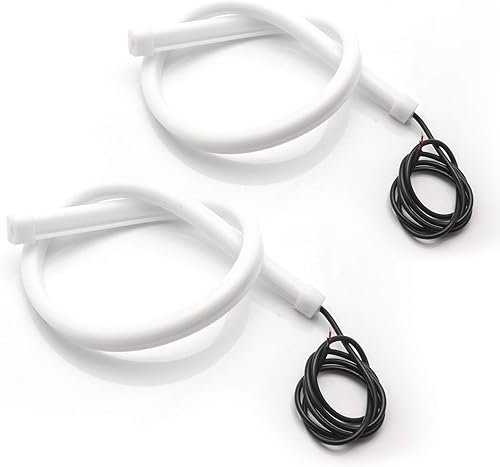 x xotic tech 2 tiras de luz LED flexibles compatibles con Honda Accord Sedan 2013-2015 Retrofit Xenon White 70-SMD