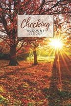 Checking Account Ledger: Beautiful Autumn Landscape Cover / Check Register for Personal Checkbook / 2,400+ Entries / Spending Tracker / Great Gift for Organized Person