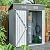 Mulinsonfly 5x3 FT Metal Storage Shed, Outdoor Storage Shed with Single Door, Lockable Steel Utility Shed with 2 Air Vents for Tools and Equipment, Waterproof and UV-Resistant for Garden and Backyard