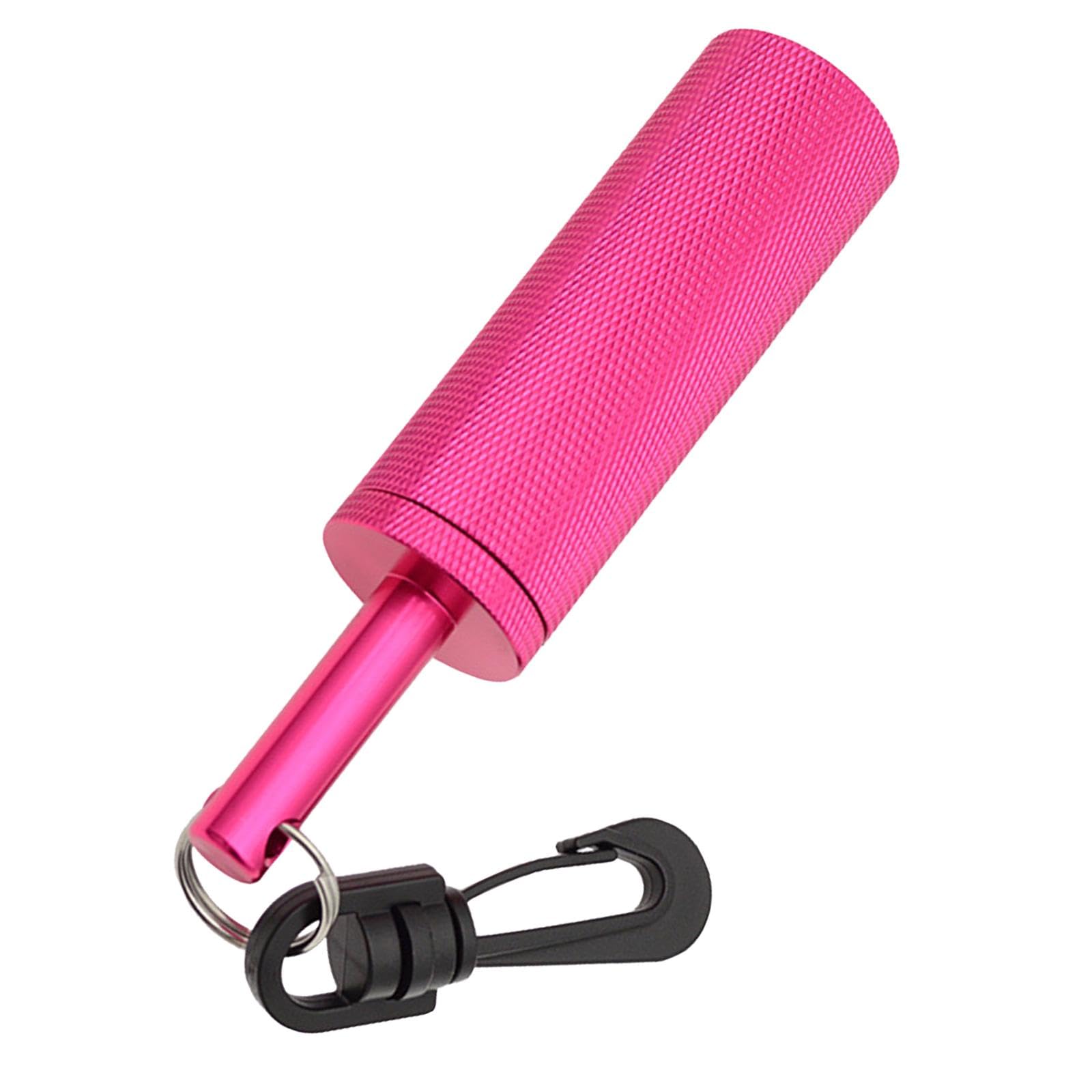 rockible Bâton de Hochet de Plongée avec Raccords de Shaker à Clip Générateur de Bruit de Plongeur Portatif Cloche à Anneau Pratique Pointeur de Plongée