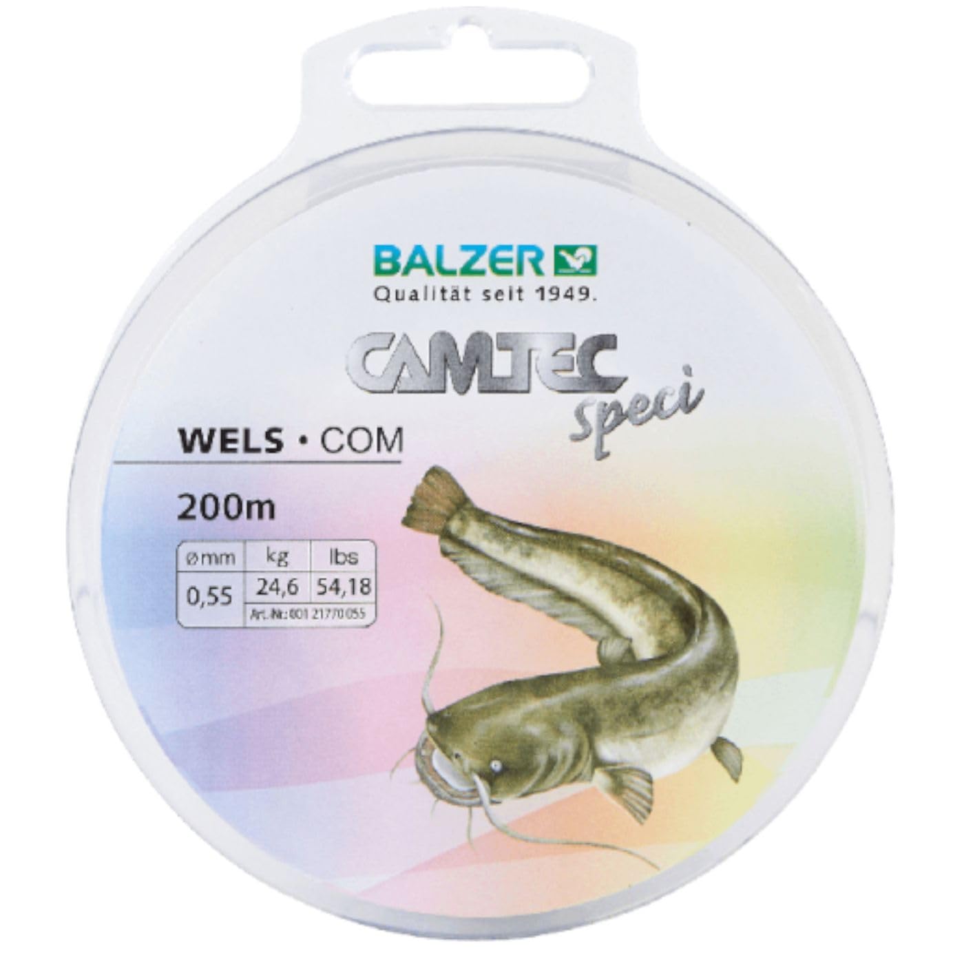 Balzer Camtec Speci Wels 0,55mm 200m Monofile Angelschnur