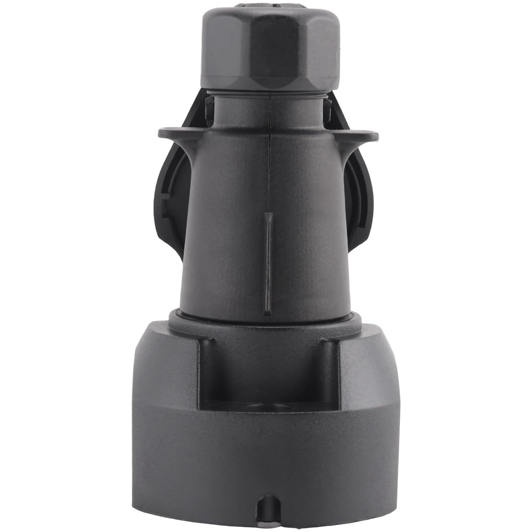6 x 7-biegunowe europejskie gniazdo przyczepowe + wtyczka adapter do przyczepy, sprzęgło do samochodu, przyczepy kempingowej, ciężarówki, łodzi, przyczepy kempingowej, adapter sygnału