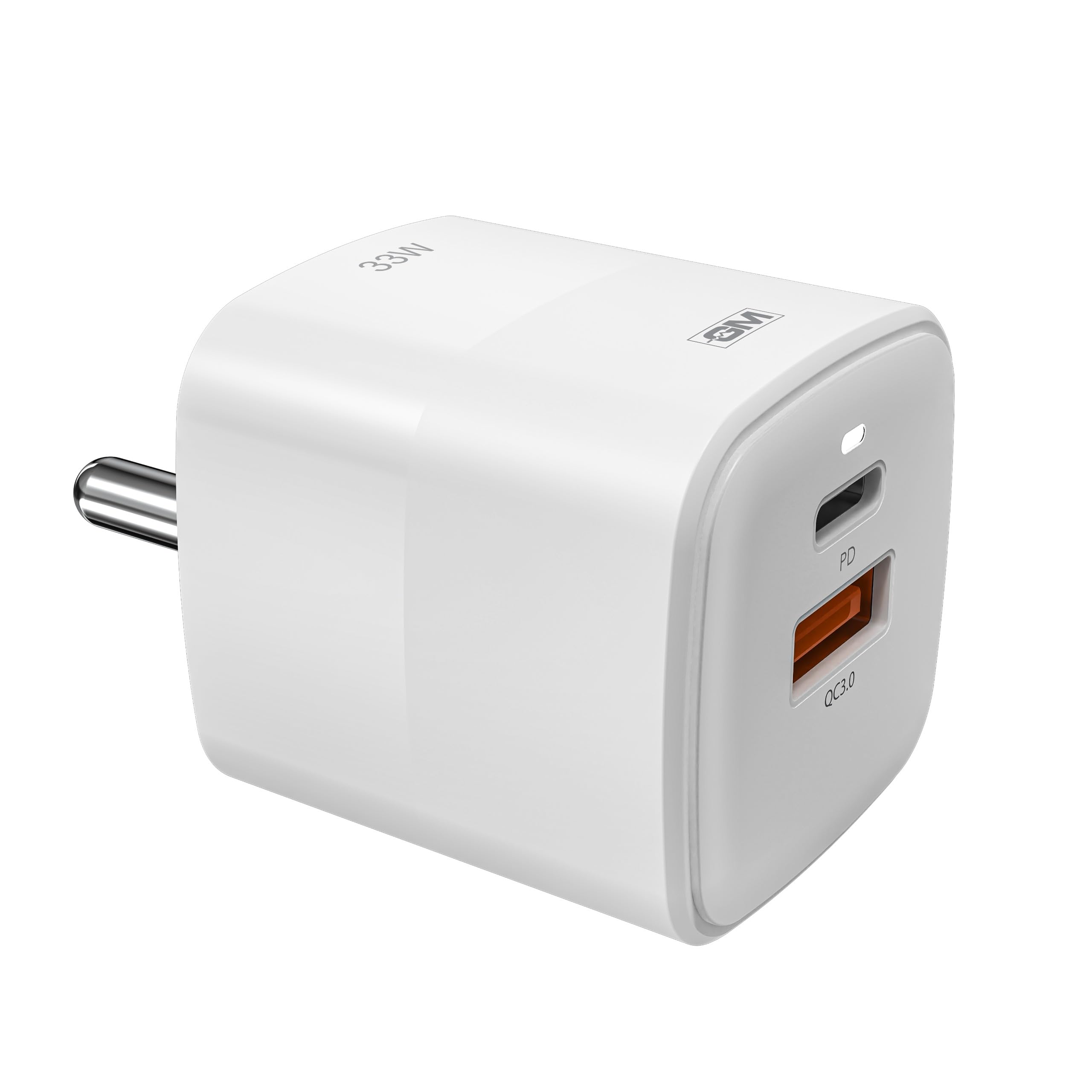 GM G+ 33W Power Charger with High Power Charging Delivery and QC 3.0 Dual-port Type A and Type C Adaptor, Advanced GAN Technology with Multi-layer Protection for iPhones, Androids, and Other Devices (B0D7W6VMPG) Amazon Price History, Amazon Price Tracker