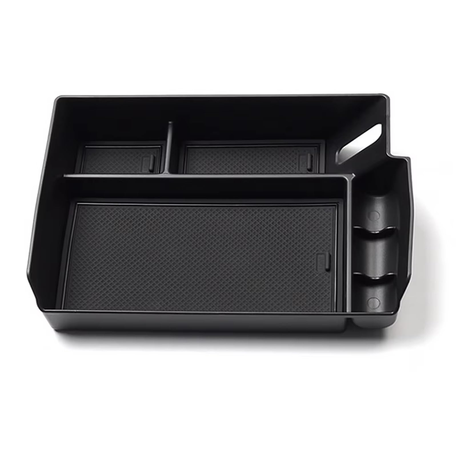 LVDLRAJJ Storage Organizer Compatible With Toyota For Sienna 2021 2022 2023 2024 2025 Center Console Organizer Tray Armrest Box Secondary Storage Tray Coin Container ABS